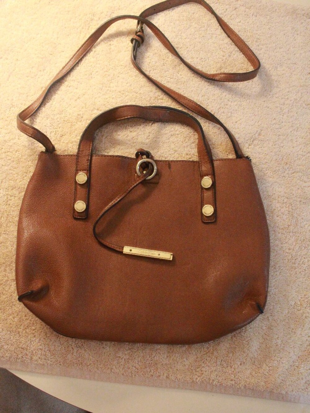 Coach Brown Leather Shoulder Bag